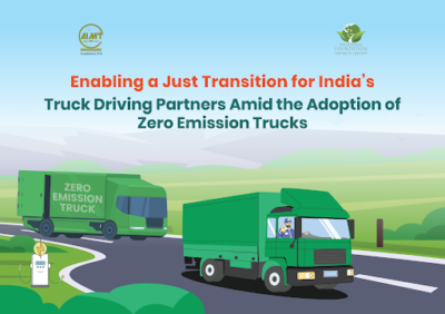 Enabling a Just Transition for India’s Truck Driving Partners Amid the Adoption of Zero Emission Trucks