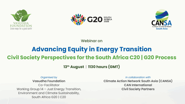 Webinar insights | Advancing Equity in Energy Transition: Civil Society Perspectives for the South Africa C20 | G20 Process