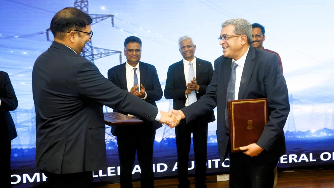 Vasudha signed an MoU with Comptroller and Auditor General of India (CAG)