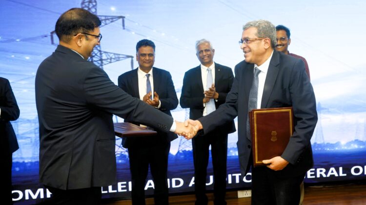 Vasudha signed an MoU with Comptroller and Auditor General of India (CAG)