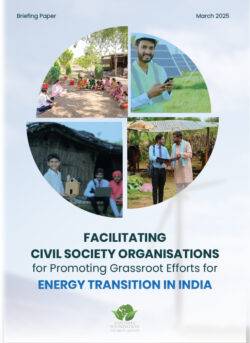 Facilitating Civil Society Organisations for Promoting Grassroot Efforts for Energy Transition in India