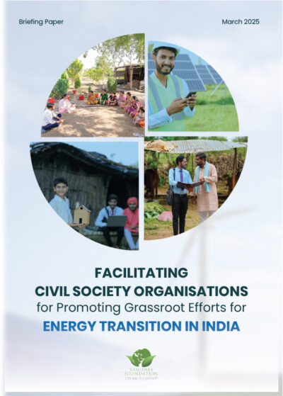 Facilitating Civil Society Organisations for Promoting Grassroot Efforts for Energy Transition in India