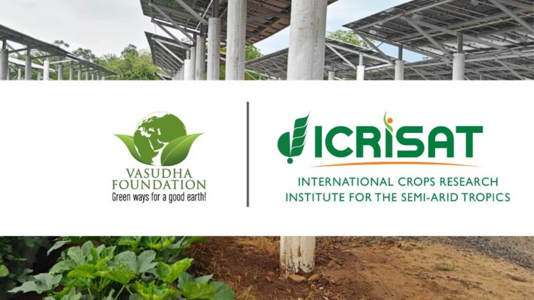 Vasudha signed an MoU with the International Crops Research Institute for the Semi-Arid Tropics (ICRISAT)
