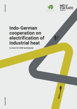 Indo-German cooperation on electrification of industrial heat