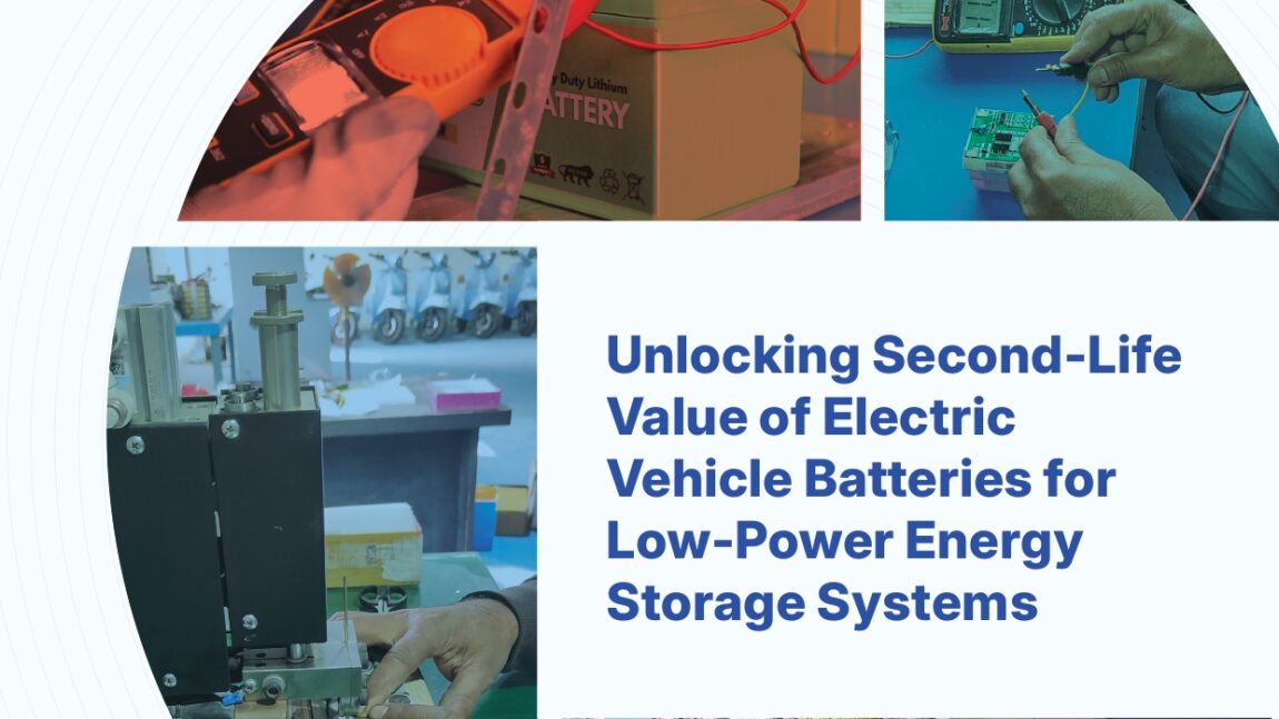 Unlocking Second-Life Value of Electric Vehicle Batteries for Low-Power Energy Storage Systems